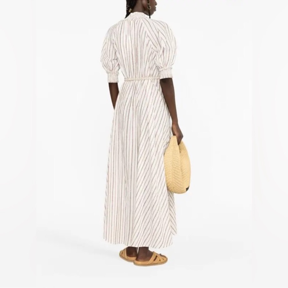 Zimmerman Metallic Striped Cotton-Blend Jacquard Maxi 4 - Picture 7 of 8